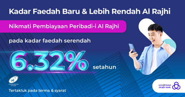 Kadar keuntungan serendah 6.32%p.a!