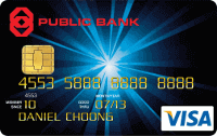 Public bank credit card promotion