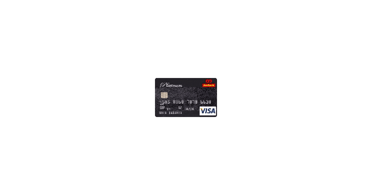 Ambank Platinum Mastercard Visa Earn Ambonus Points