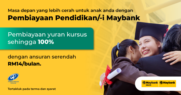 Masa depan yang lebih cerah untuk anak anda dengan Pembiayaan Pendidikan/-i Maybank