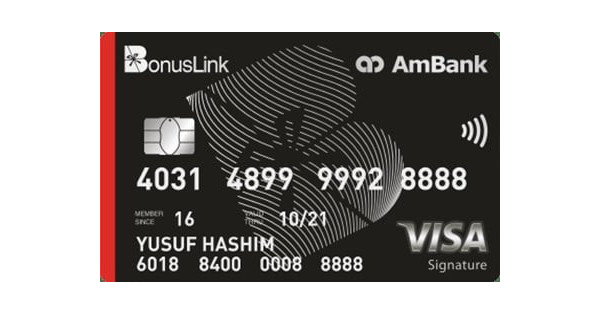 Ambank BonusLink Visa Card - Enjoy 10X BonusLink Points