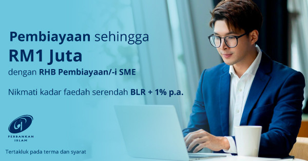 Pembiayaan perniagaan sehingga RM1,000,000!