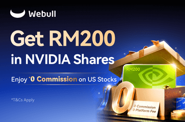 Webull. Get RM200 in NVIDIA Shares. Enjoy 0 Commission on US Stocks. 0 Commission, 0 Platform Fee. *T&Cs Apply