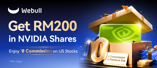 Webull. Get RM200 in NVIDIA Shares. Enjoy 0 Commission on US Stocks. 0 Commission, 0 Platform Fee. *T&Cs Apply