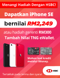 Dapatkan iphone SE bernila RM2,249