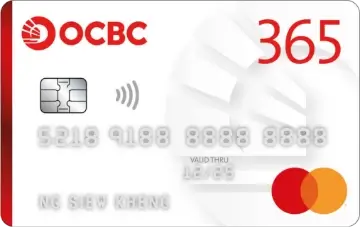 ocbc credit card 365